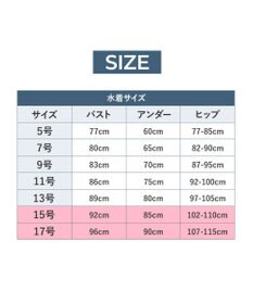 San-ai Resort（三愛水着楽園） 【San-ai Resort】More Size 3点セット水着 15号/17号