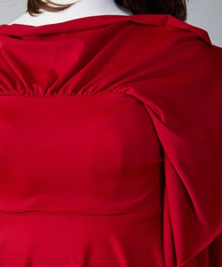 San-ai Resort（三愛水着楽園） 【SALE】【San-ai Resort】More Size Aラインワンピース 15号/17号 ブラック