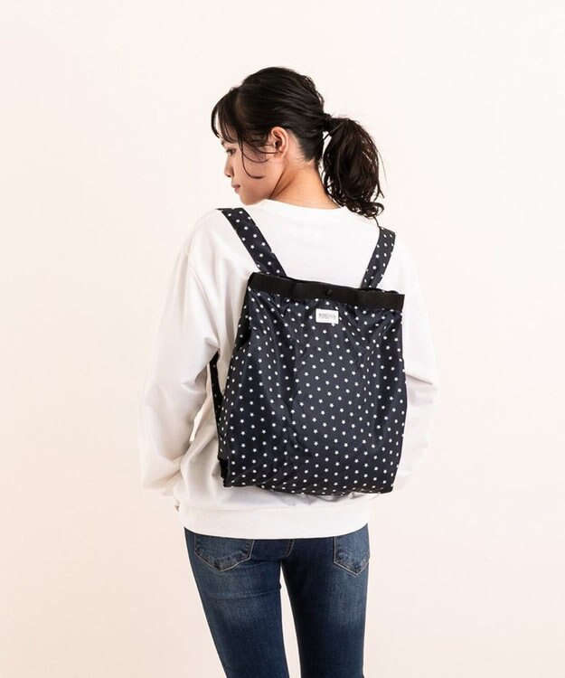 ROOTOTE 0259【エコバッグ/リュック：はっ水加工】/ RO セオルーショッパー-B 01：スター