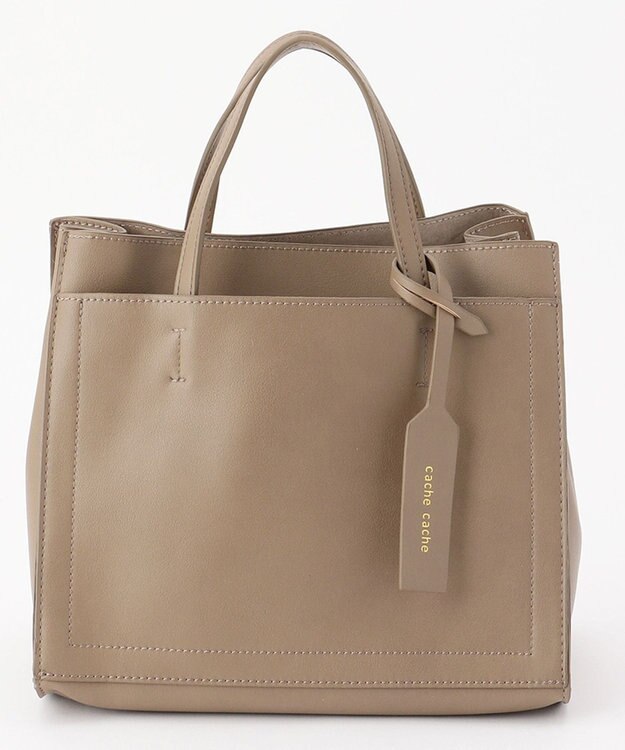 UNBILLION カシュカシュ cachecache / パーテーションミニ2wayトートバッグ オーク