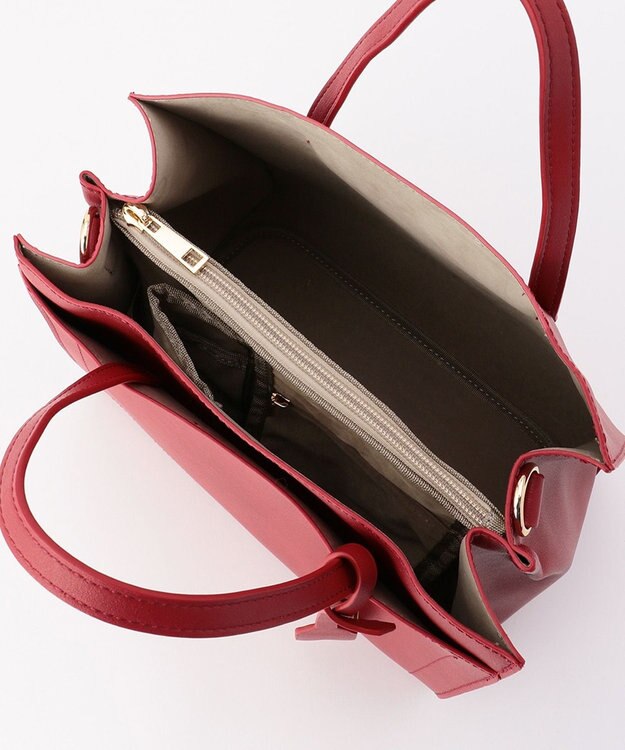 UNBILLION カシュカシュ cachecache / パーテーションミニ2wayトートバッグ ワイン