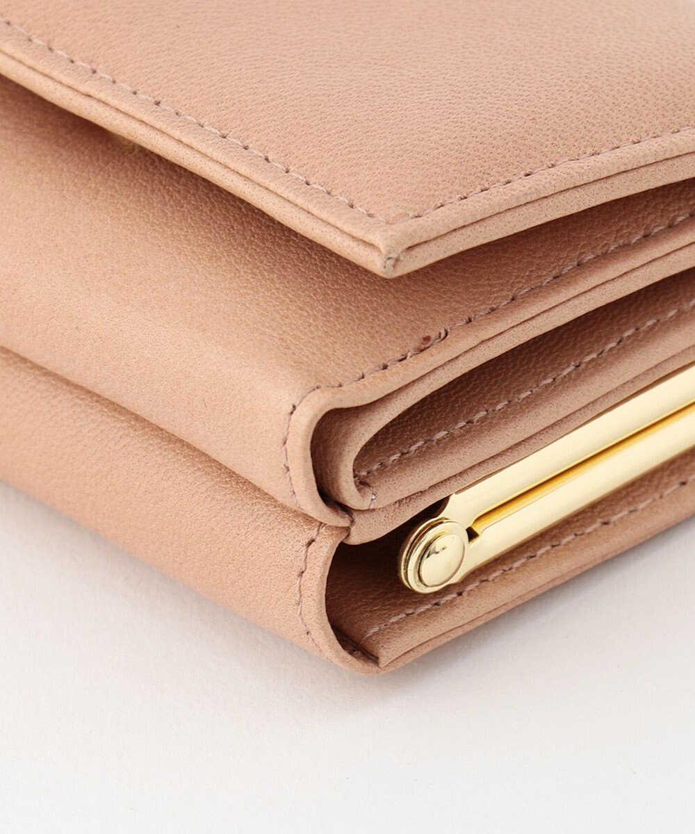 UNBILLION perche ジェムストーンがま口3つ折り財布 