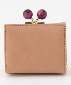 UNBILLION perche ジェムストーンがま口3つ折り財布