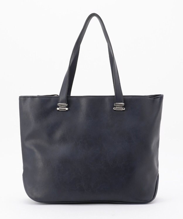 UNBILLION Otias アンティークタイプ合皮トートバッグ ネイビー