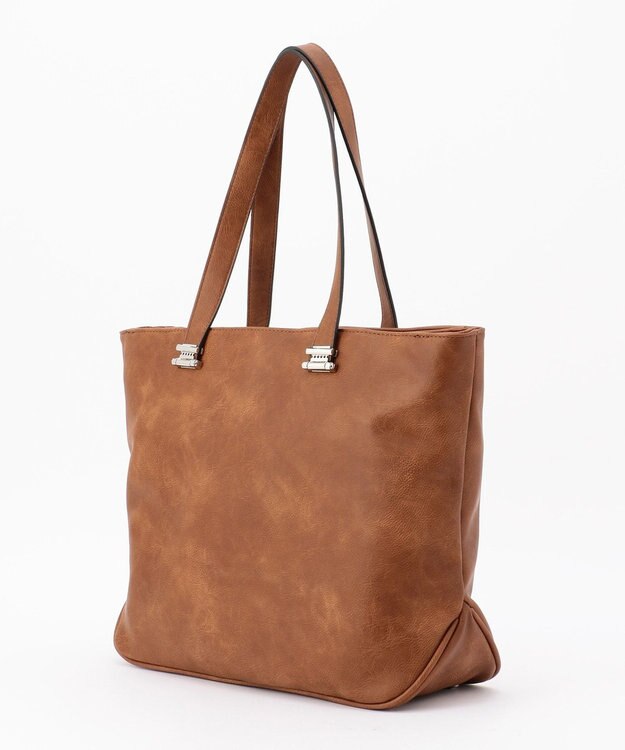 UNBILLION Otias アンティークタイプ合皮トートバッグ キャメル