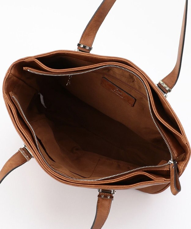 UNBILLION Otias アンティークタイプ合皮トートバッグ キャメル