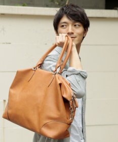 UNBILLION 【テレビ ドラマ着用アイテム】Otias アンティークタイプ合皮2WAYボストン