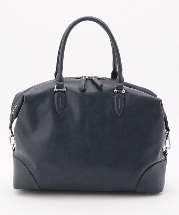 UNBILLION 【テレビ ドラマ着用アイテム】Otias アンティークタイプ合皮2WAYボストン ネイビー