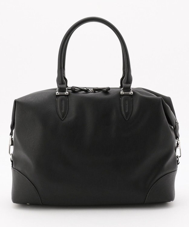 UNBILLION 【テレビ ドラマ着用アイテム】Otias アンティークタイプ合皮2WAYボストン ブラック