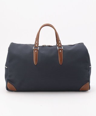 UNBILLION 【テレビ ドラマ着用アイテム】Otias 1681デニール×白化合皮ボストンL ネイビー