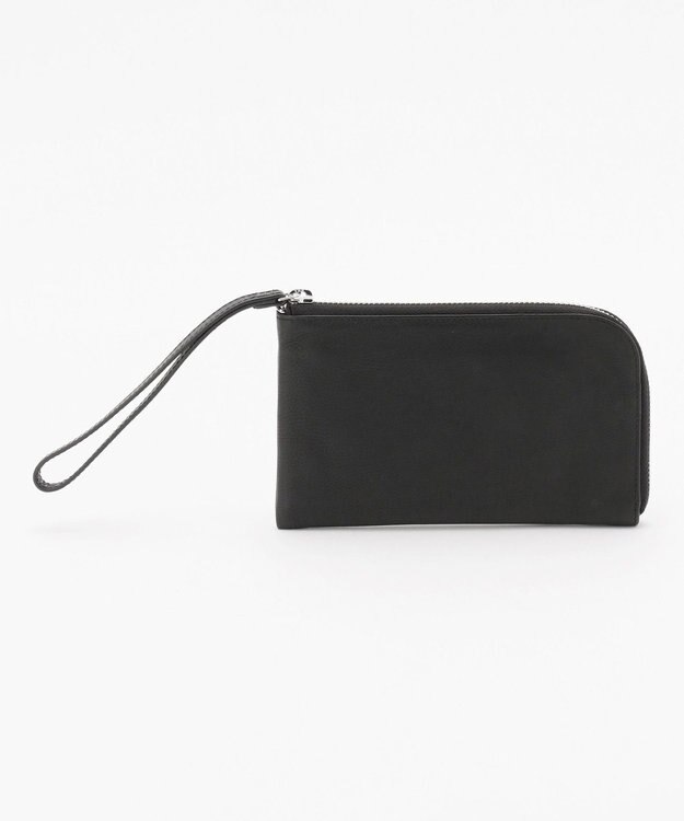 UNBILLION Otias クロムなめし本革財布ポーチ ブラック