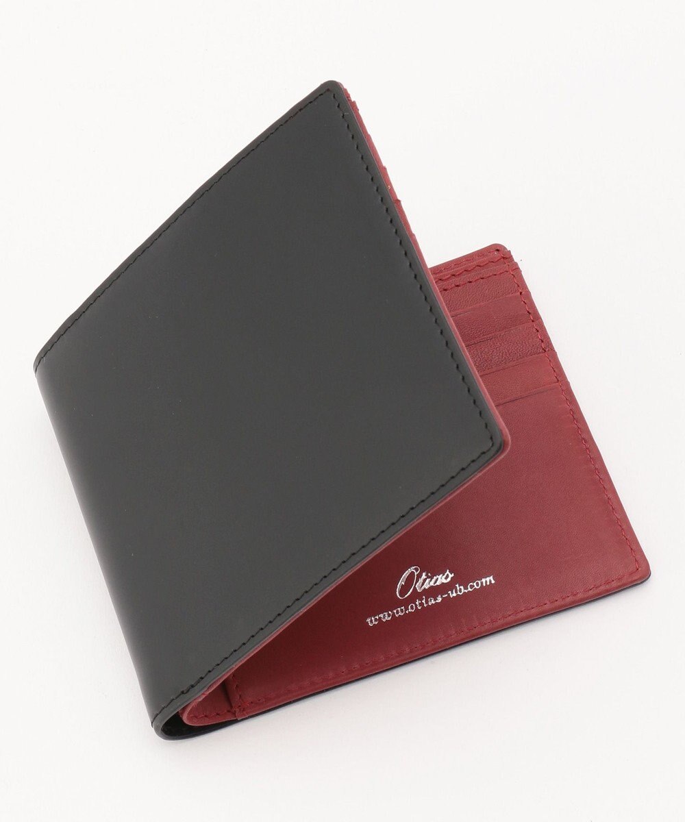UNBILLION Otias コードバン調牛革バイカラー二つ折り財布 