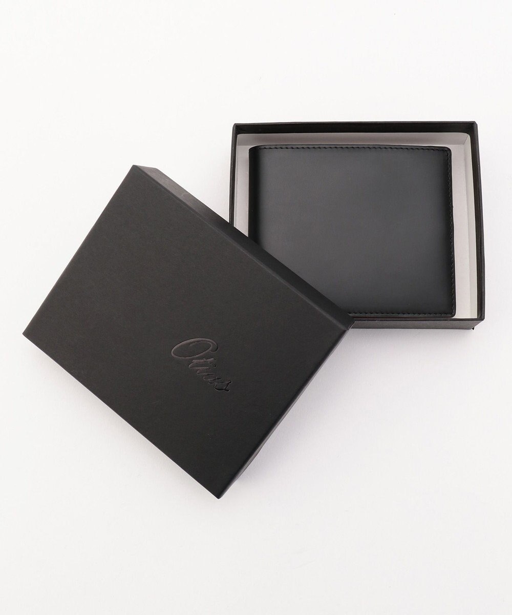 UNBILLION Otias コードバン調牛革バイカラー二つ折り財布 