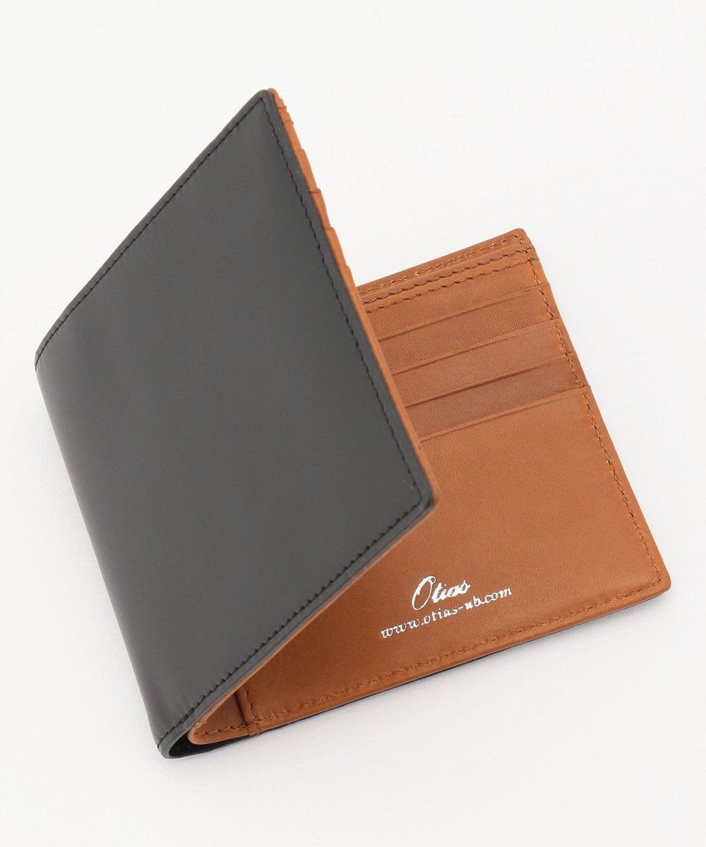 UNBILLION Otias コードバン調牛革バイカラー二つ折り財布 
