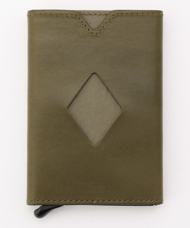 UNBILLION Otias ベジタブルタンニンなめしカードケース オリーブ