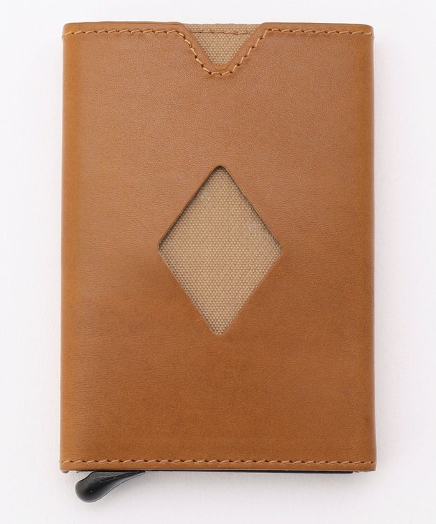 UNBILLION Otias ベジタブルタンニンなめしカードケース キャメル