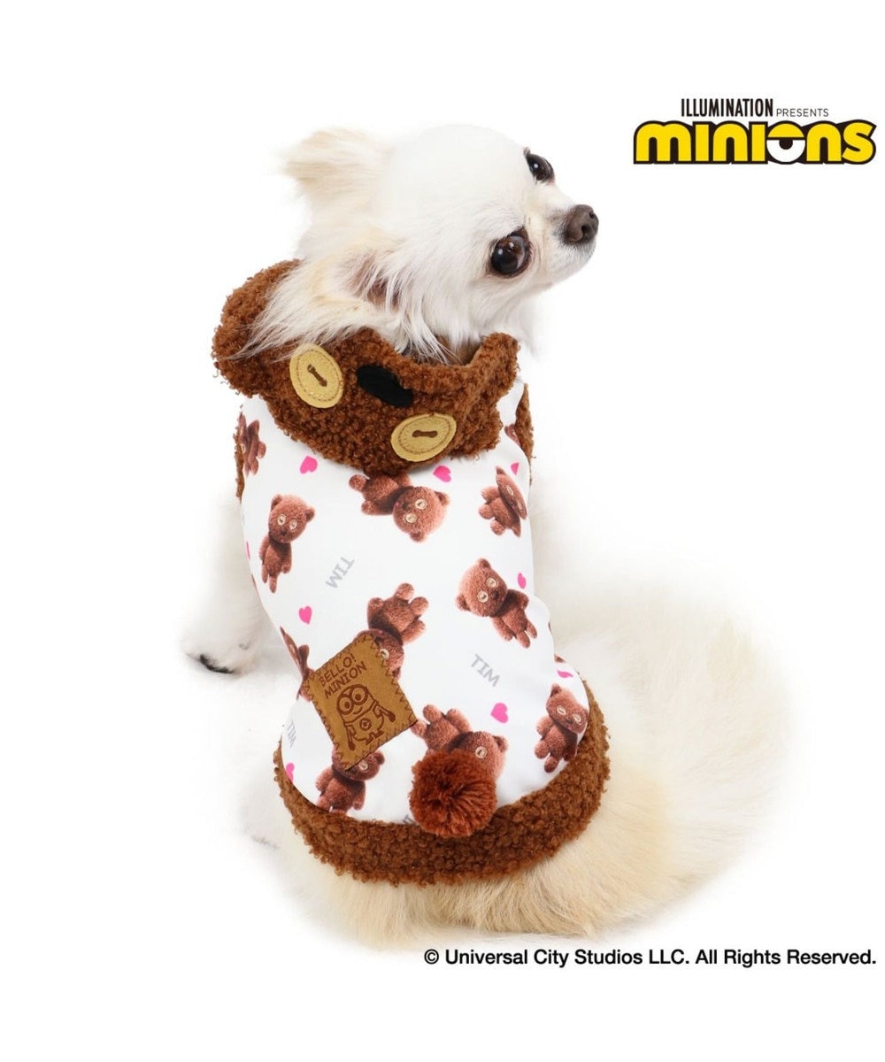 PET PARADISE ミニオン ティムパーカー〔超小型犬・小型犬〕 茶系