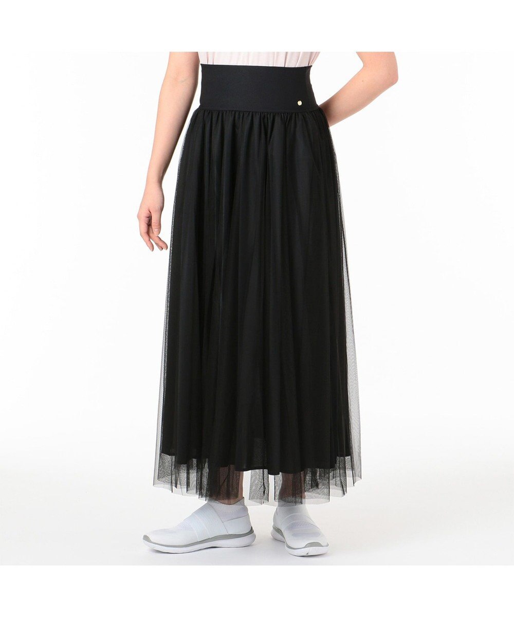 新色入荷 ネイビー パールグレー チュールスカート Chacottファッション通販 公式通販 オンワード クローゼット