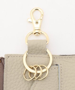 UNBILLION perche サスティナブルハラコミックスキーケース グレー