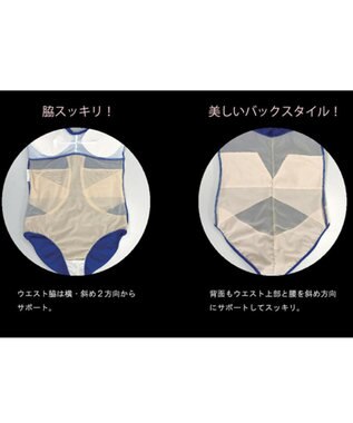 San-ai Resort（三愛水着楽園） 【SALE】【Coral veil】Solid　ナチュラルシェイプ ワンピース水着 9号/11号 ブラック