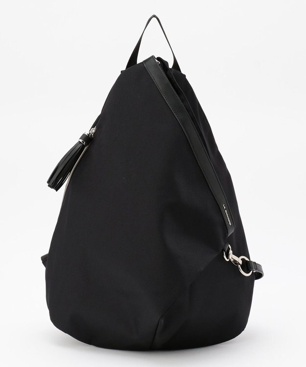 LA BAGAGERIE 【復刻リニューアル】口折れタッセル付きリュックサック ブラック