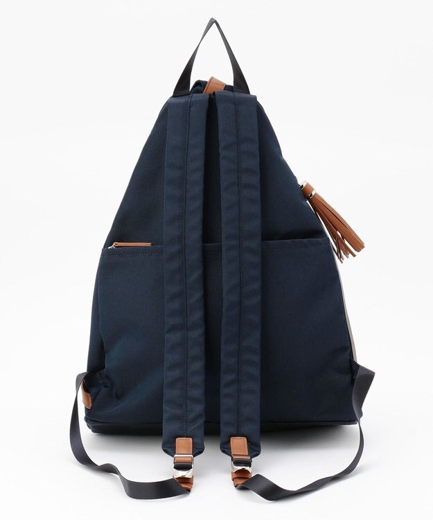 LA BAGAGERIE 【復刻リニューアル】口折れタッセル付きリュックサック ネイビー
