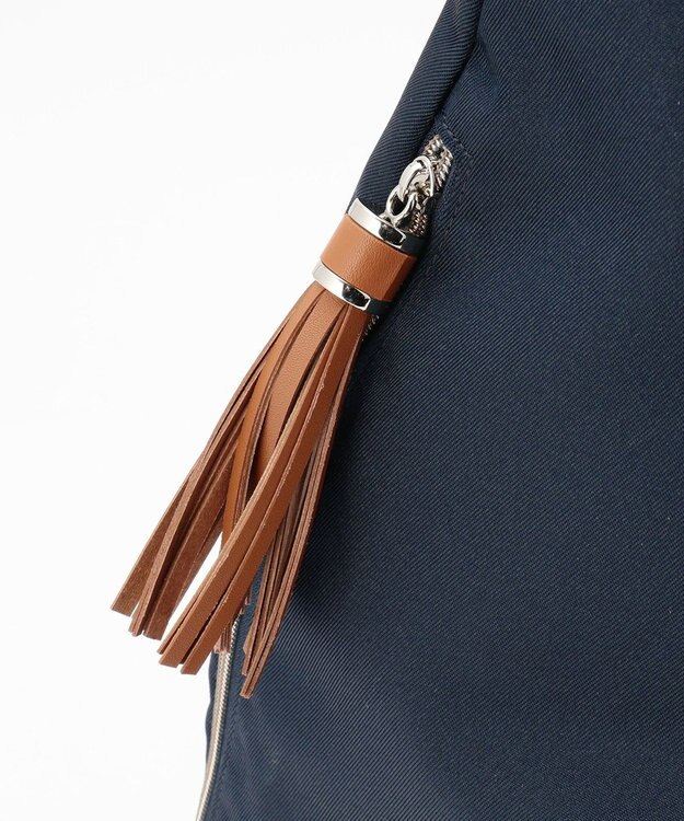 LA BAGAGERIE 【復刻リニューアル】口折れタッセル付きリュックサック ネイビー