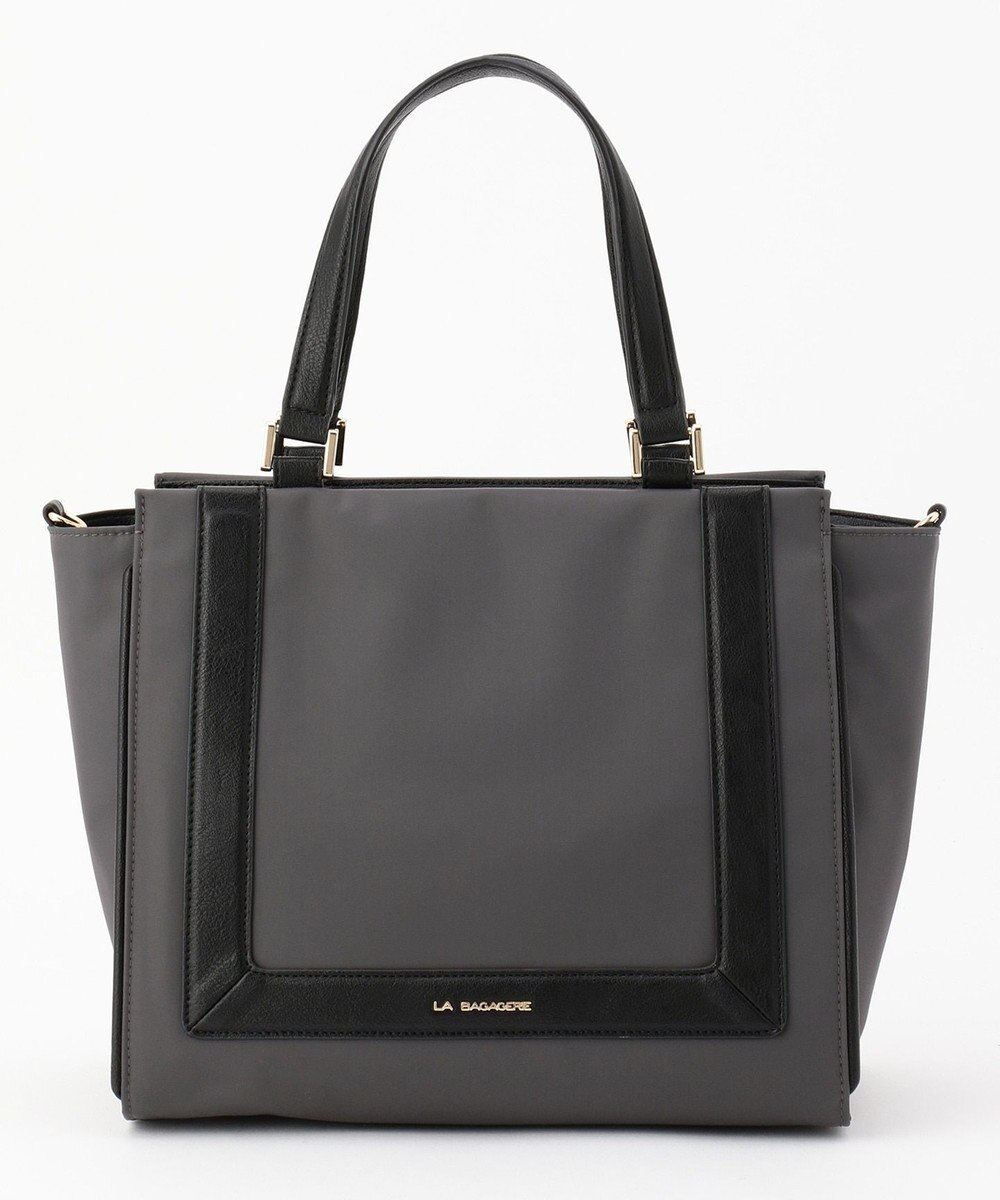 LA BAGAGERIE 【復刻リニューアル】ナイロンスクエアライントート 