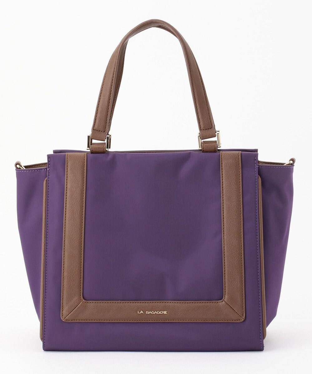 LA BAGAGERIE 【復刻リニューアル】ナイロンスクエアライントート 