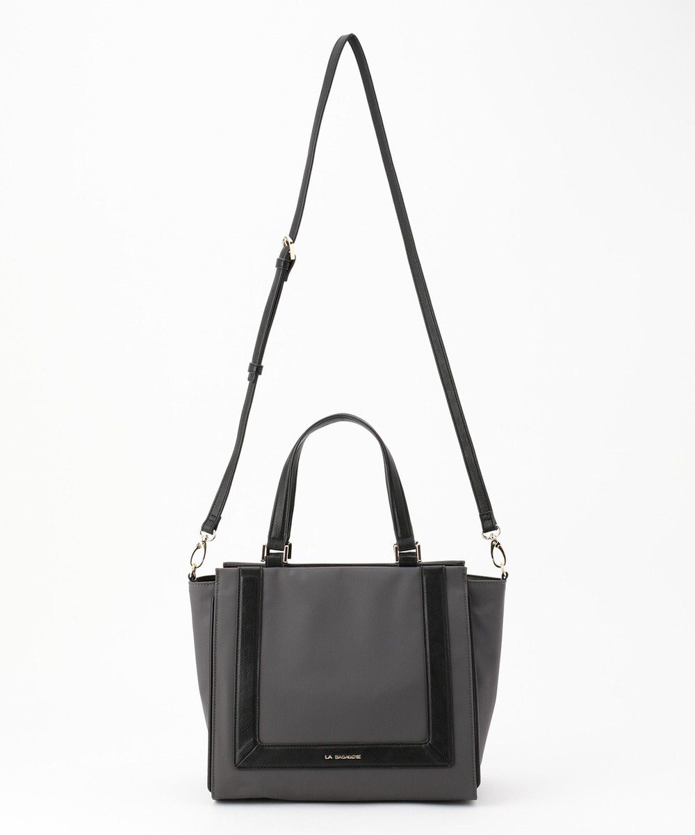 LA BAGAGERIE 【復刻リニューアル】ナイロンスクエアライントート 