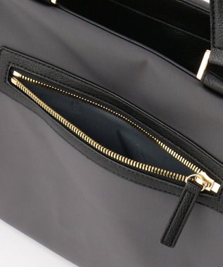 LA BAGAGERIE 【復刻リニューアル】ナイロンスクエアライントート グレー