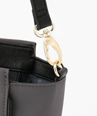 LA BAGAGERIE 【復刻リニューアル】ナイロンスクエアライントート グレー