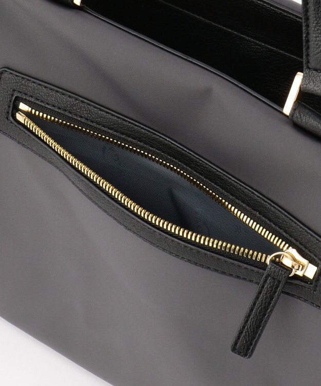 LA BAGAGERIE 【復刻リニューアル】ナイロンスクエアライントート グレー