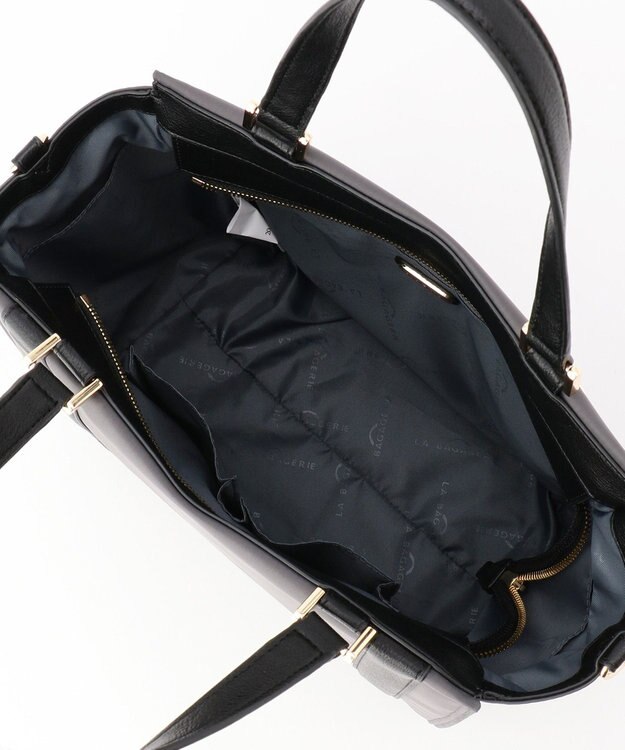 LA BAGAGERIE 【復刻リニューアル】ナイロンスクエアライントート グレー