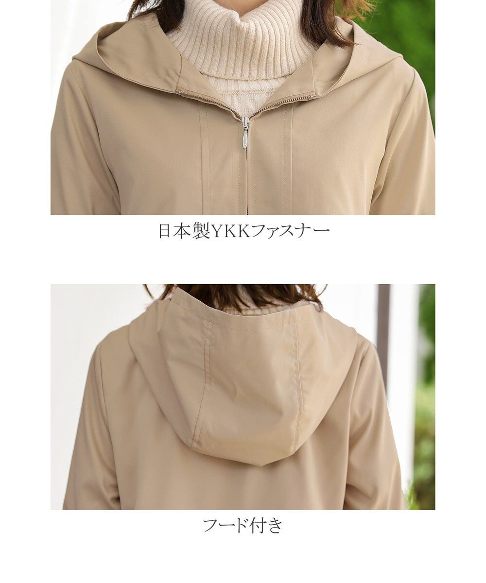 洗える 大人可愛いバックフレアパーカーコート Tiaclasse ファッション通販 公式通販 オンワード クローゼット