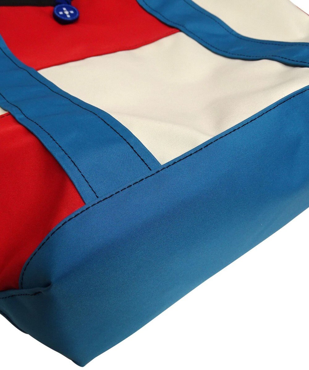 +RING 傘生地を使用した撥水トートバッグM トリコロール SR251 