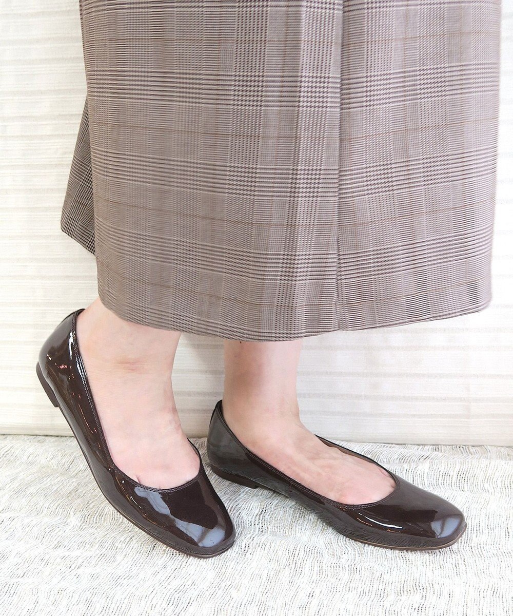 BONTRE 「BONTRE/ボントレ」スクエアフラットパンプス/BONTRE90055 