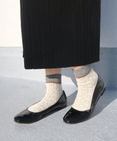 BONTRE 「BONTRE/ボントレ」スクエアフラットパンプス/BONTRE90055