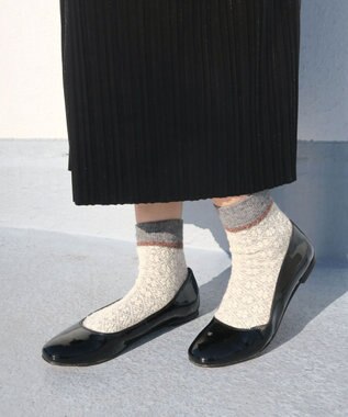 BONTRE 「BONTRE/ボントレ」スクエアフラットパンプス/BONTRE90055