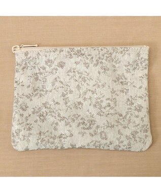 Regalo Felice 【日本製 / 制菌機能付き】マスク&ポーチセット / KOMON GBE(グレージュ)