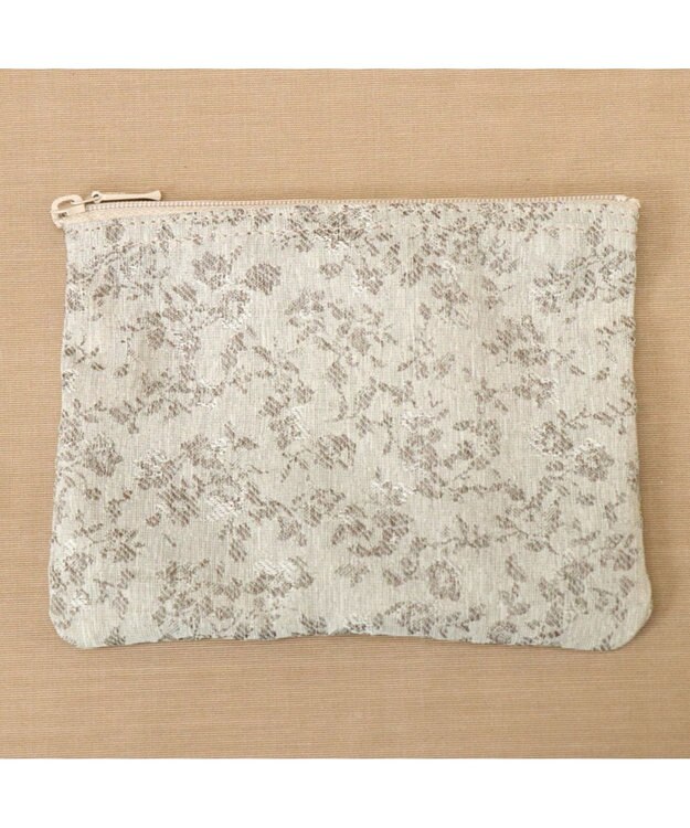 Regalo Felice 【日本製 / 制菌機能付き】マスク&ポーチセット / KOMON GBE(グレージュ)