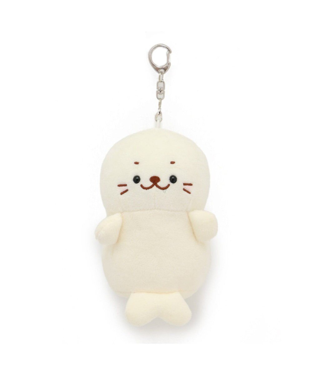 しろたん マスコット キーホルダー 12cm ついてきちゃう しろたん ぬいぐるみ ハロウィン柄 牙ついたん ついたん ぬい撮り ぬいどり 手のひらサイズ あざらし アザラシ かわいい キャラクター プレゼント マザーガーデン Mother Garden ファッション通販 公式通販