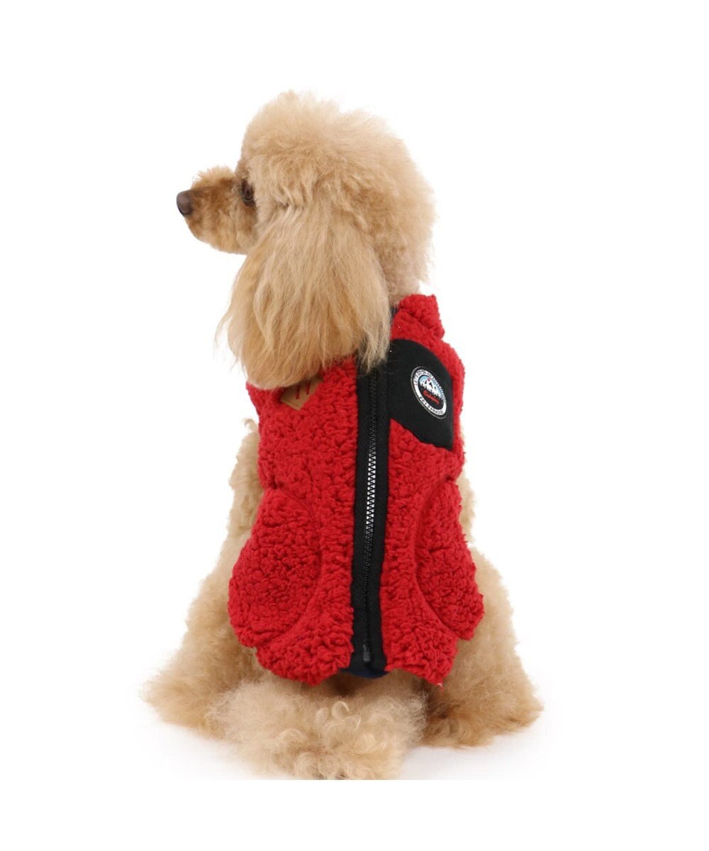 ペットパラダイス もこもこ 背開き ベスト 赤 超小型 小型犬 Pet Paradise ファッション通販 公式通販 オンワード クローゼット