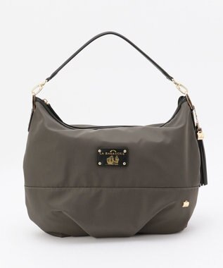 LA BAGAGERIE ナイロン　2wayショルダーバッグ グレー