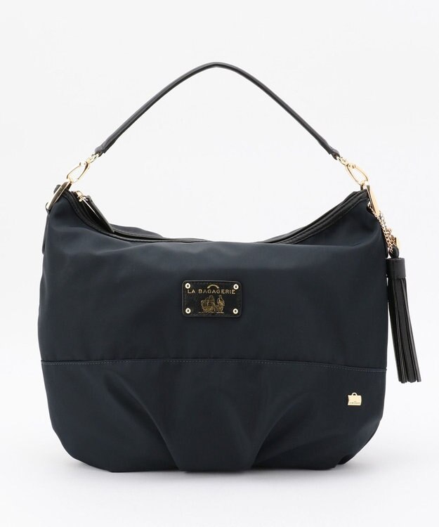 LA BAGAGERIE ナイロン　2wayショルダーバッグ ネイビー