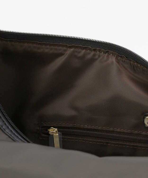 LA BAGAGERIE ナイロン　2wayショルダーバッグ グレー