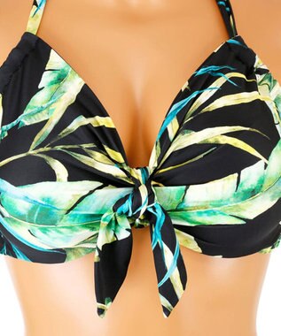 San-ai Resort（三愛水着楽園） 【SALE】【Coral veil】Mix Leaf　パレオワンピース 3点セット 9号/11号 オフホワイト