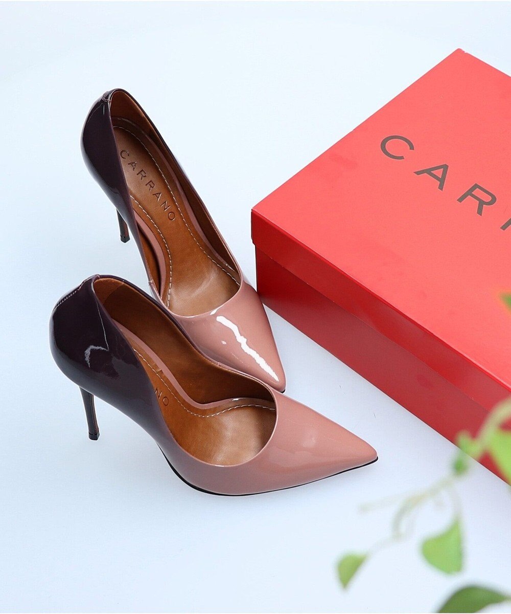 Carrano グラデーションエナメルパンプス Inter Chaussures ファッション通販 公式通販 オンワード クローゼット Carrano グラデーションエナメルパンプス Inter Chaussures ファッション通販 公式通販 オンワード クローゼット
