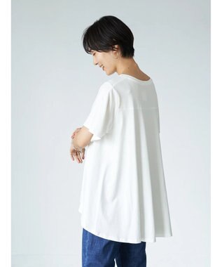 クルーネックバックフレア半袖カットプルオーバー American Holic ファッション通販 公式通販 オンワード クローゼット