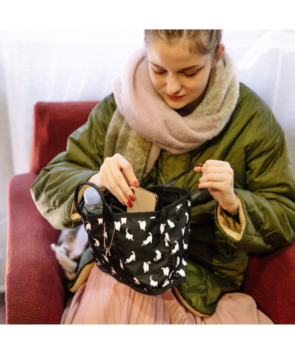 UNBILLION cachecache ナイロンパーテーションバッグインバッグ 